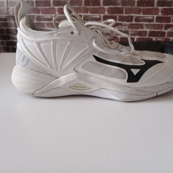 MIZUNO Volleyball Shoes WAVE DIMENSION  White size 39 - Picture 5 of 16